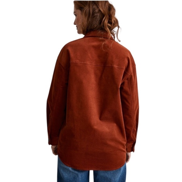 Madewell Corduroy Twill Oversized Shirt Jacket  
XXS - Picture 3 of 11